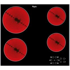 Anafe Electrico Whirlpool Vitrocerámico Negro 60 CM (AKT8090L)