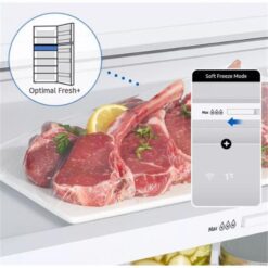 Heladera Samsung Freezer Superior Con Freezer No Frost Inverter Negro 407L (RT42DG) - Imagen 8