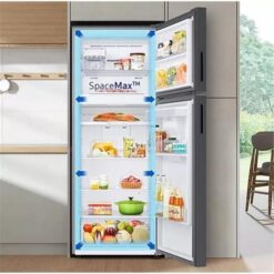 Heladera Samsung Freezer Superior Con Freezer No Frost Inverter Negro 407L (RT42DG) - Imagen 5