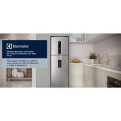 Heladera Electrolux Top Freezer Con Freezer No Frost Inverter Plata 424L (IW46S) - Imagen 9