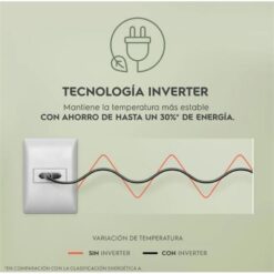 Heladera Electrolux Top Freezer Con Freezer No Frost Inverter Plata 424L (IW46S) - Imagen 7