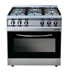 Cocina Morelli 820 5 Hornallas 82 cm Acero