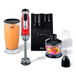 Alternative view of Mixer Oster 800w 2801 Roja Acc Batidor y Procesador