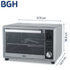 Alternative view of Horno Eléctrico BGH 46 Litros Digital Silver BHE46DS25I