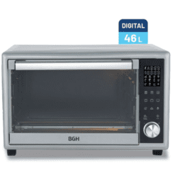Horno Eléctrico BGH 46 Litros Digital Silver BHE46DS25I