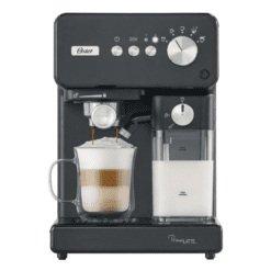 Alternative view of Cafetera Oster Automática de Espresso, PrimaLatte, Color Negro, BVSTEM6604BK