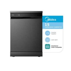 Alternative view of Lavavajillas Inverter Midea Smart 15 Cubiertos Black (DE415BAR1)