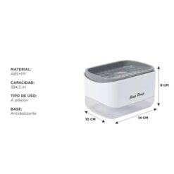 Alternative view of Dispenser De Jabón Gadnic Para Esponjas Cocina (SOAP0001)