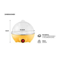 Alternative view of Huevera Eléctrica Gadni 7 Huevos 350w (EGG00001)