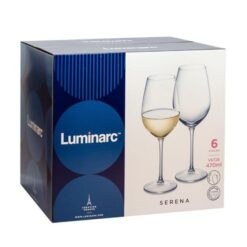 Alternative view of Set Copas Luminarc Serena 470cc X6 Unidades (V6726)