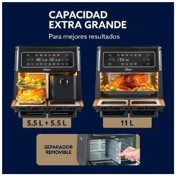 Freidora Oster 11Lts S/Aceite Flex Negro (AF11M) - Imagen 8