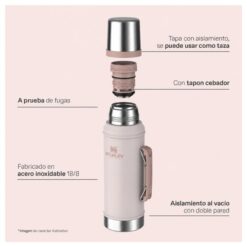 Alternative view of Termo Stanley  Clasico 950 Ml Splash C/Manija (10-11494-047)