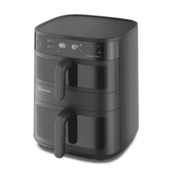Alternative view of Freidora de Aire Electrolux 11L Digital Negra Doble Cesta 2500W EAF190