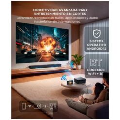 Proyector Gadnic Full HD 10.000 Lumens Android 12 (PROJ330W) - Imagen 4
