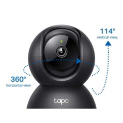 Camara Seguridad Tapo C201 Mov Remoto Day/Night SD Wifi IA Negra (C201) - Imagen 3