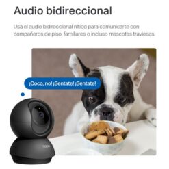 Camara Seguridad Tapo C201 Mov Remoto Day/Night SD Wifi IA Negra (C201) - Imagen 6