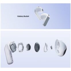 Auricular Samsung Galaxy Buds4 White (R540) - Imagen 9