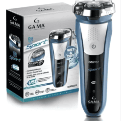 Afeitadora Inalambrica GA-MA GSH-987 Sport 3 Cabezales Flotantes