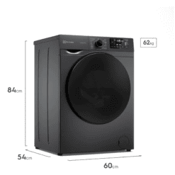 Lavarropas Carga Frontal Electrolux 8,5kg Gris Ónix Inverter ELAF208S - Imagen 4