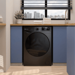 Lavarropas Carga Frontal Electrolux 8,5kg Gris Ónix Inverter ELAF208S - Imagen 5
