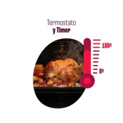 Horno Longvie Gas Inoxidable (H6900XT) - Imagen 7