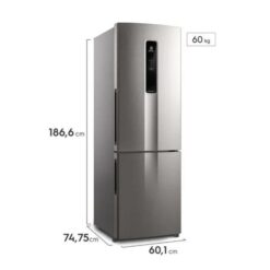 Heladera Electrolux Bottom Freezer No Frost Inverter Con Freezer 429L Inox (IB6S) - Imagen 5