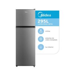 Heladera Midea Top Mount con Freezer Cíclica Silver 295 L (MDRT414FGE50A) - Imagen 4