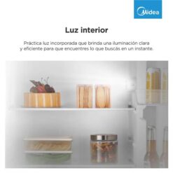 Heladera Midea Top Mount con Freezer Cíclica Silver 295 L (MDRT414FGE50A) - Imagen 6