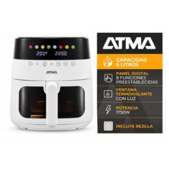 Alternative view of Freidora Atma 6 Lts C/Visor 1750w Blanca (FR246AWP)