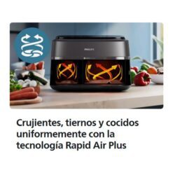 Freidroa Philips S/Aceite Dual 9 Lts (NA351/00) - Imagen 10