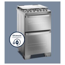 Cocina a Gas Electrolux Doble Horno Eléctrico/Gas 56 cm Inox (F4EDM) - Imagen 9