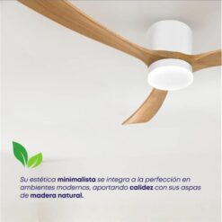 Ventilador De Techo Abon Garden Línea Zentra (AGZ 48 200 BL OS) - Imagen 5