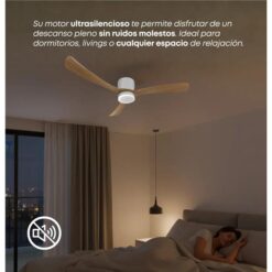 Ventilador De Techo Abon Garden Línea Zentra (AGZ 48 200 BL OS) - Imagen 6