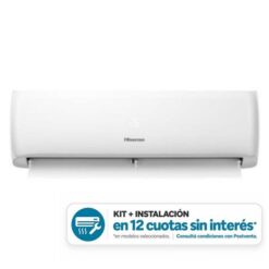 Split Inverter Hisense 3000 Frío/Calor (AS12UW4RLR)
