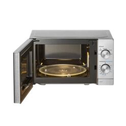 Microondas Midea 20 Lts Mecánico Silver (MWMN120SAR1) - Imagen 3
