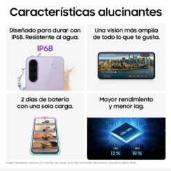 Celular Samsung Galaxy A37 5G 256GB Charcoal - Imagen 4